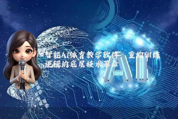 智能AI体育教学软件:重构训练逻辑的底层技术革命